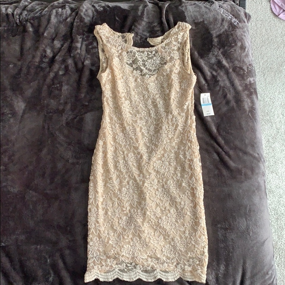 Tan Dress - Size 5/6